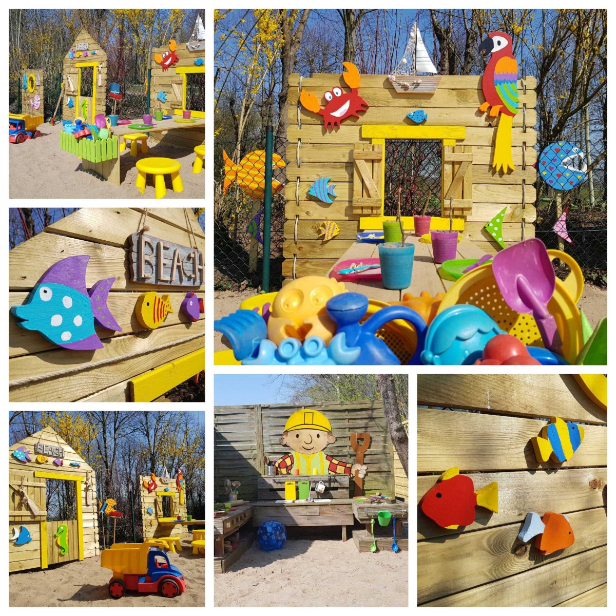 Kid Zone Erlebnisgarten mit Kinderbeachclub